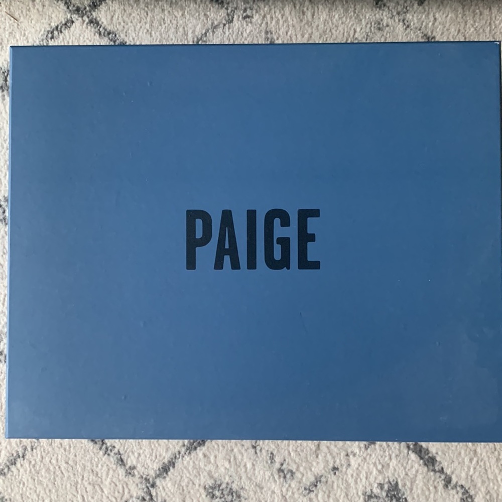 NWOT PAIGE Jacey Over the Knee Suede Boots - Picture 4 of 4